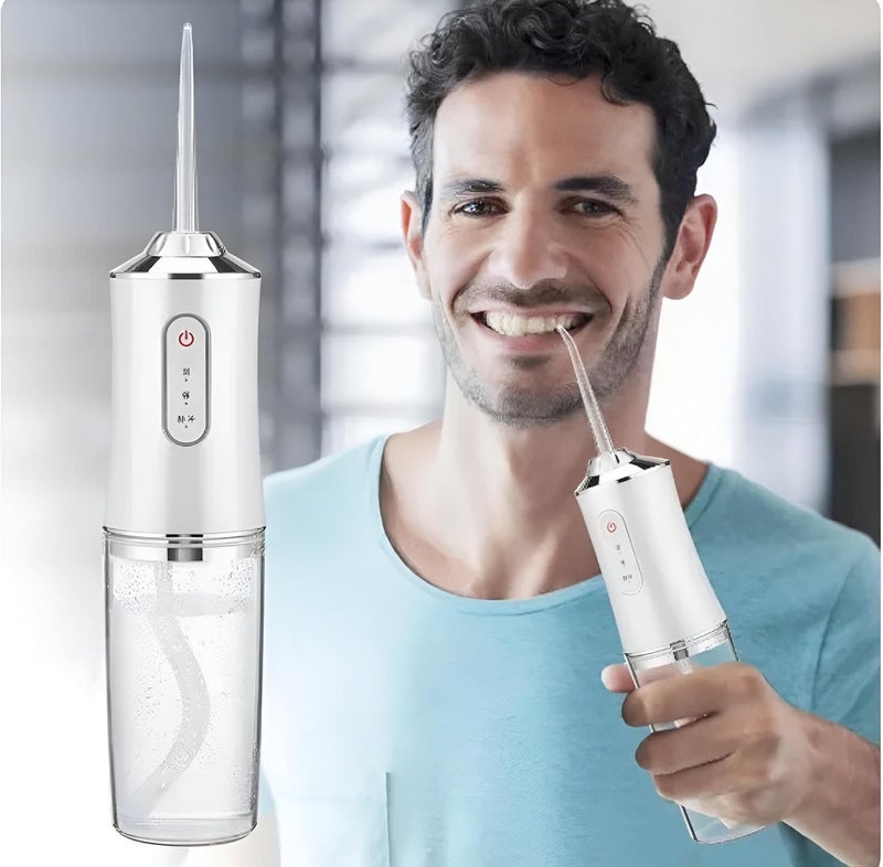 Oral hygiene device-portable and rechargeable cleaner for teeth, gums and mouth with a capacity of 220 ml, available in multiple colors for personal dental care - Image 1